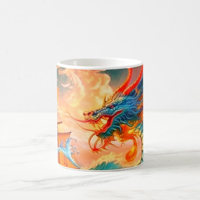Dragon Art Kaffemugg (Center)