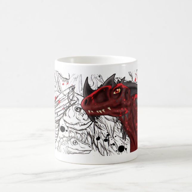 Dragon Art Kaffemugg (Center)