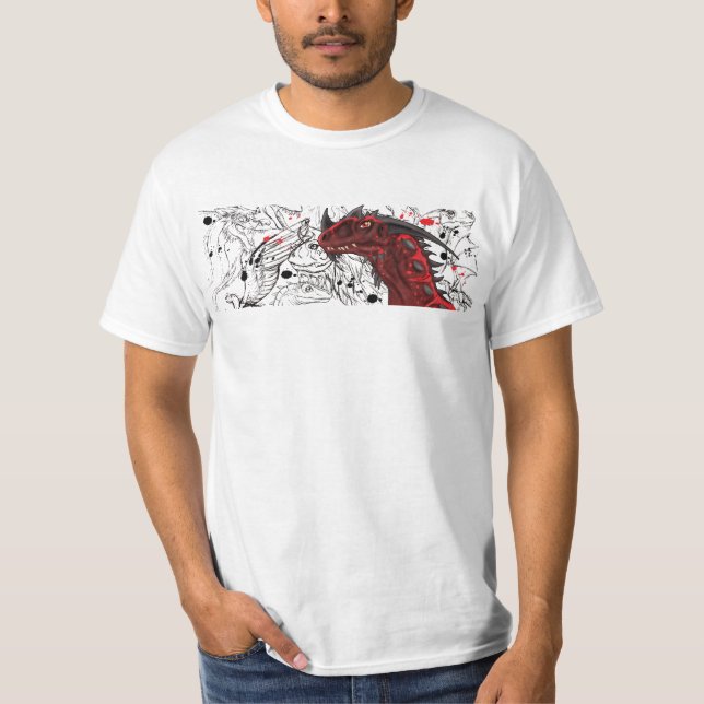 Dragon Art T-shirt (Framsida)