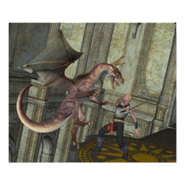 Dragon Attack Fototryck