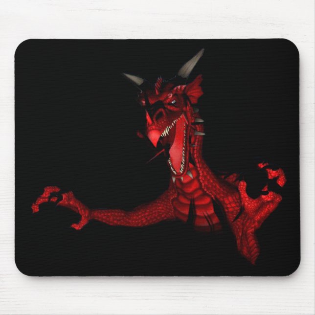Dragon Attack Mousepad Musmatta (Framsidan)