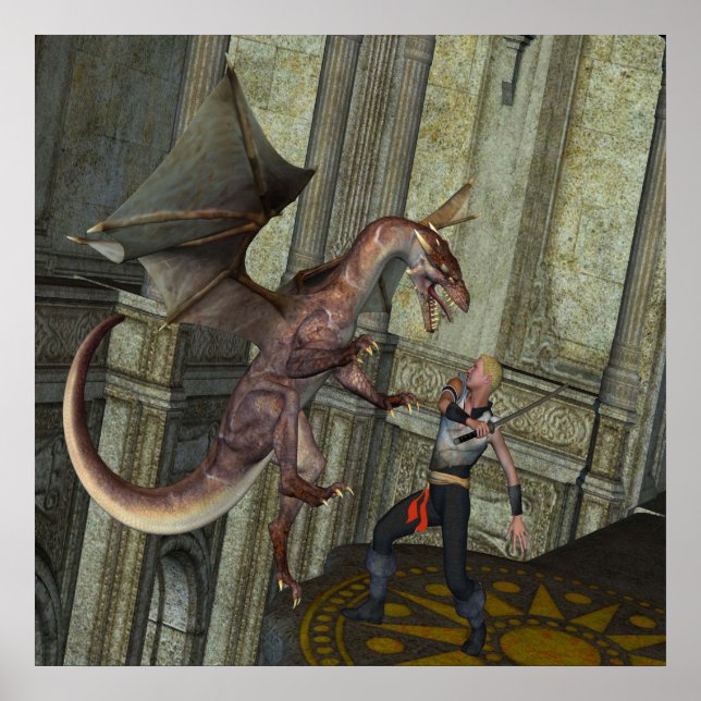 Dragon Attack Poster (Framsidan)