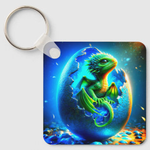 Dragon Baby Nyckelring