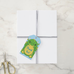 Dragon Baby Shower Presentetikett