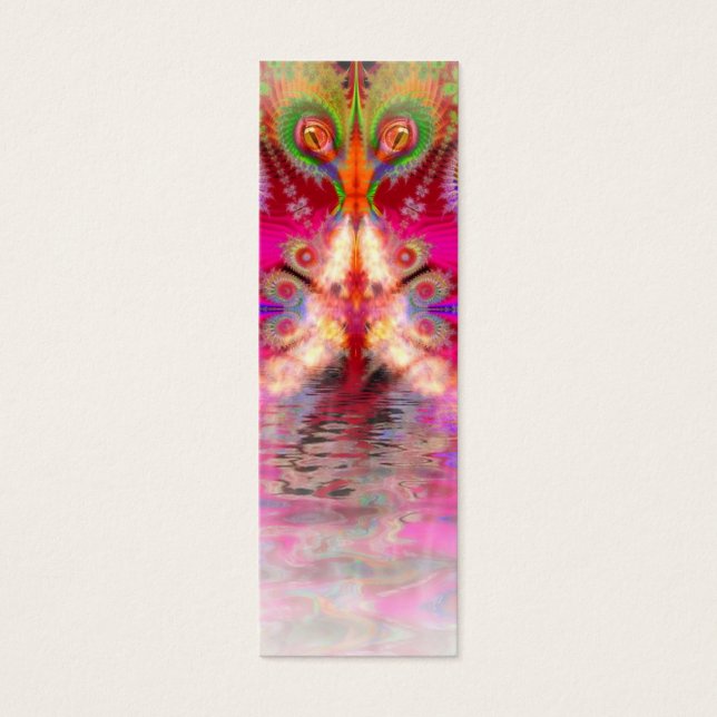 Dragon Band Bookmark Litet Visitkort (Framsidan)