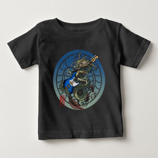 Dragon Bass 05 T Shirt (Framsida)