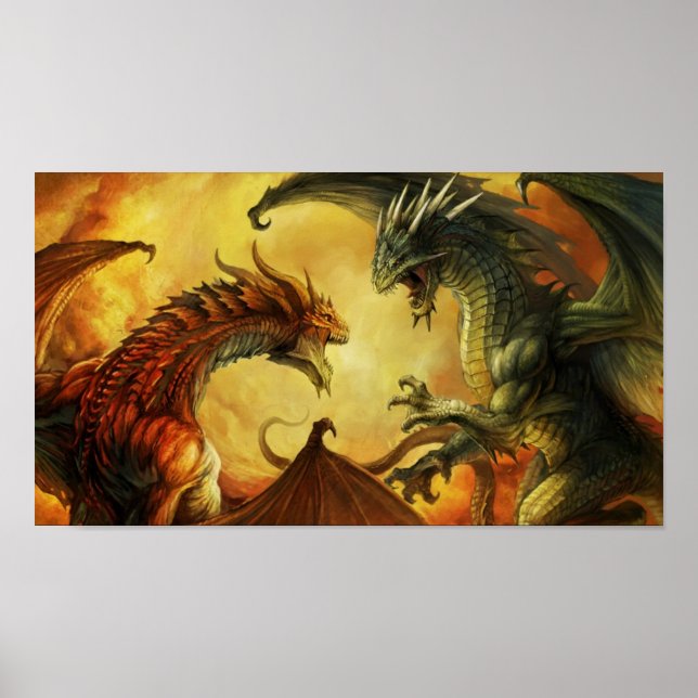 Dragon Battle, Poster (Framsidan)