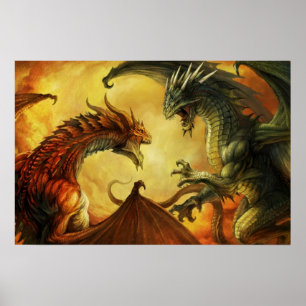 Dragon Battle, stor Poster