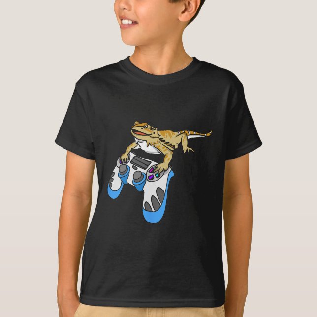 Dragon Bearded Dragons Lizard T Shirt (Framsida)