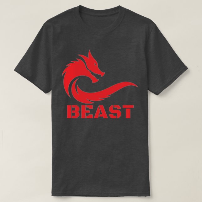 Dragon Beast T Shirt (Design framsida)