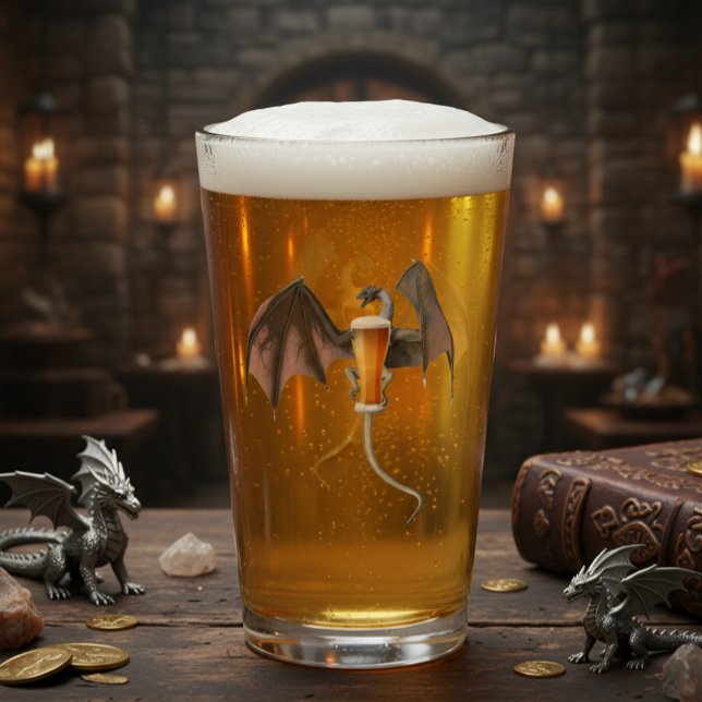 Dragon Beer Älskare Glaskopp (Skapare uppladdad)