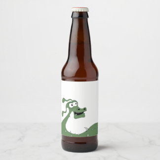 Dragon Beer Ölflaska Etikett
