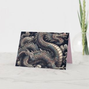 Dragon Birthday Card Kort