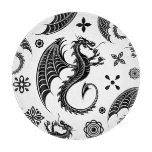 Dragon Black Shape Tattoo Stil
