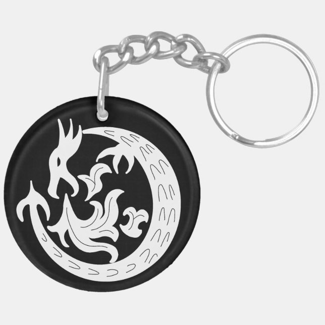 Dragon Blowing Fire (Höger Baksida)