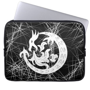 Dragon Blowing Fire Laptop Fodral
