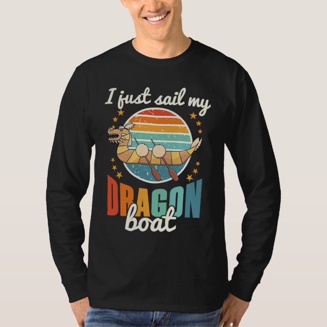 Dragon Boat Chinese Paddle Racing   2 T Shirt (Framsida)