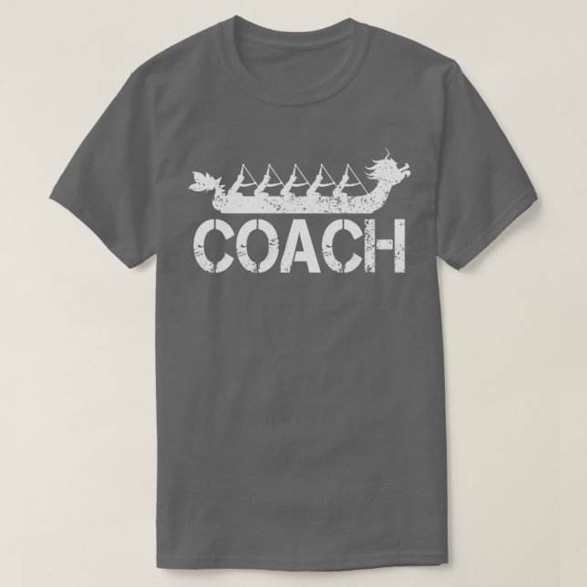 Dragon Boat Coach T Shirt (Design framsida)