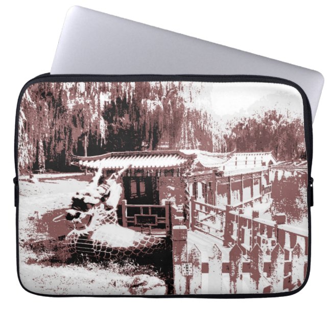 Dragon Boat Electronics Bag Laptop Fodral (Framsidan)