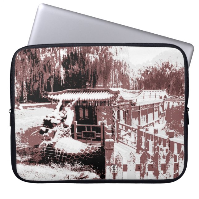 Dragon Boat Electronics Bag Laptop Sleeve (Framsidan)