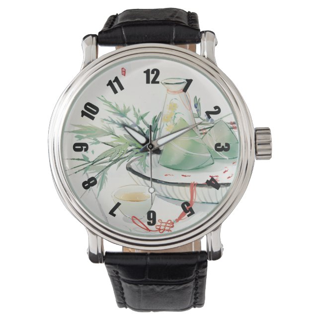 Dragon boat-festival eWatch Watch Watch Armbandsur (Framsida)