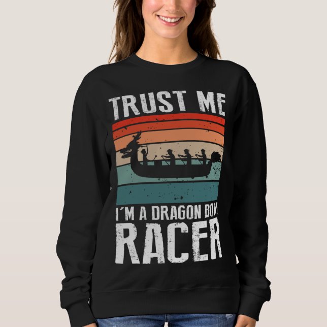 Dragon Boat Paddling Desgin for Dragon Boat Racing T Shirt (Framsida)