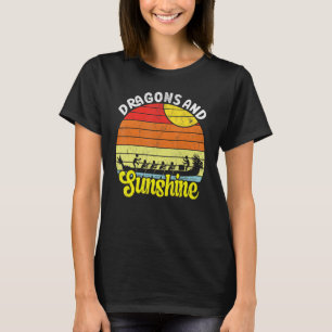 Dragon Boat Paddling Festival Dragon Boat Tävling T Shirt