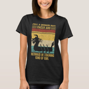 Dragon Boat Racer and Sjöjungfru in Training Tävli T Shirt