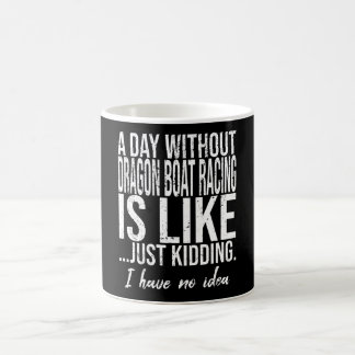 Dragon Boat Racing funny gift idea Kaffemugg