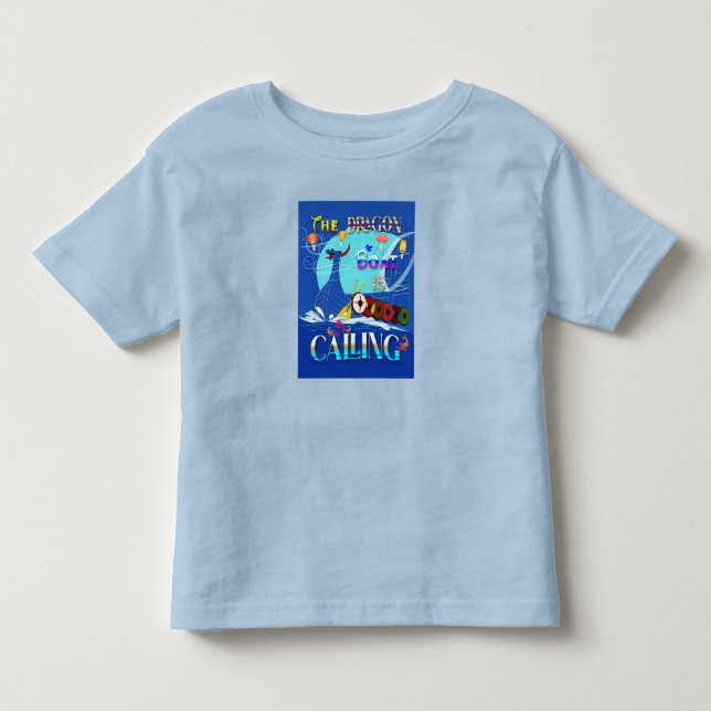 Dragon Boat ringer T Shirt (Framsida)