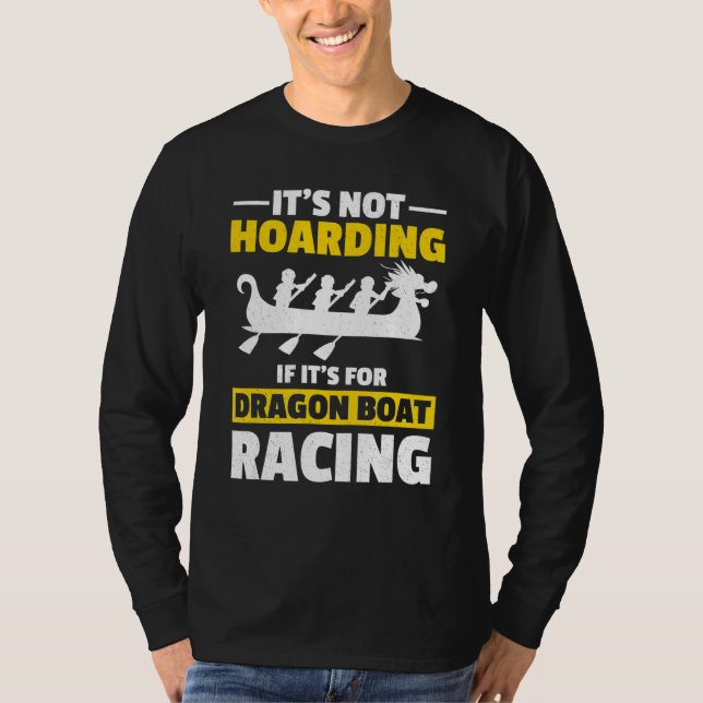 Dragon Boat Tävla 16 T Shirt (Framsida)