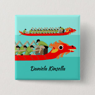 Dragon Boat Tävla Knapp