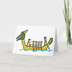 Dragon Boat Tävla Kort
