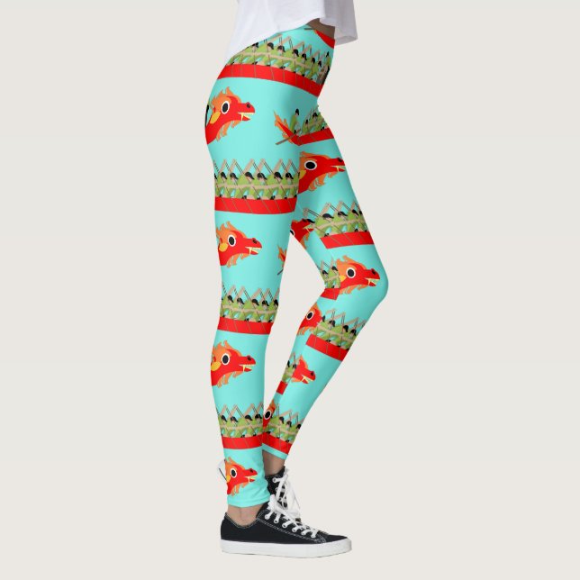 Dragon Boat Tävla Leggings (Höger)