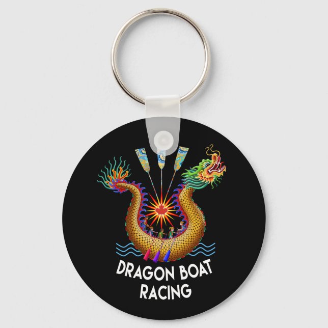 Dragon Boat Tävla Nyckelring (Framsida)