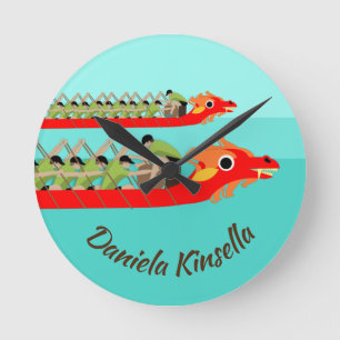 Dragon Boat Tävla Rund Klocka