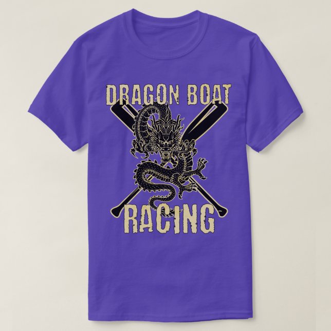 Dragon Boat Tävla T Shirt (Design framsida)
