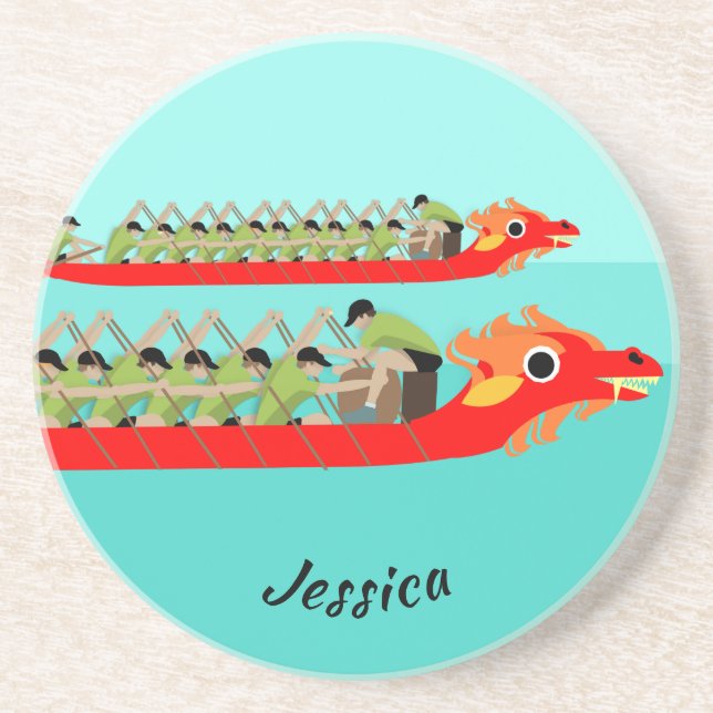 Dragon Boat Tävla Underlägg (Framsidan)