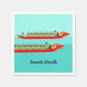 Dragon Boat-Tävlan Pappersservett