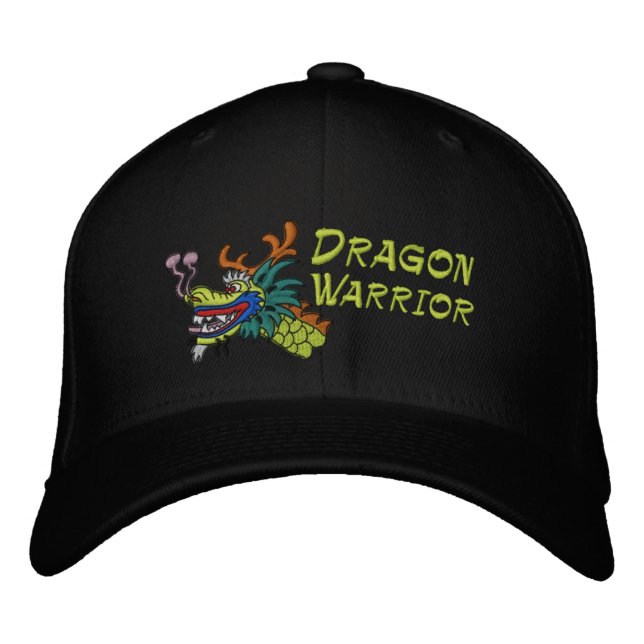 Dragon boat Warrior Broderad Keps (Framsida)