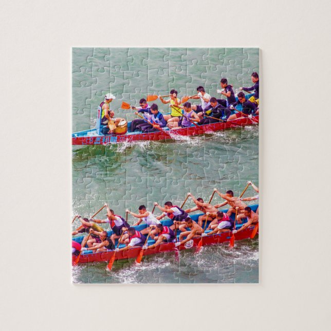 Dragon Boats Pussel (Vertikal)