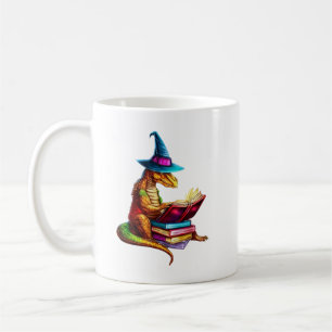 Dragon Bookworm - Cute Fantasy Reading Älskare Des Kaffemugg