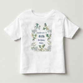 Dragon Boys 3:e 4:e Födelsedagsfesten T Shirt