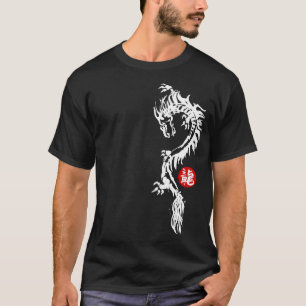 DRAGON BRUSH-PAINERING T-SHIRT