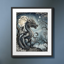 Dragon by Moonlight