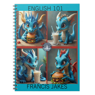 Dragon Cafe Notebook Anteckningsbok