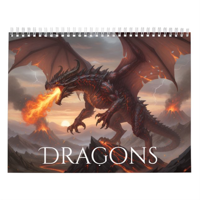Dragon Calendar Kalender (Omslag)