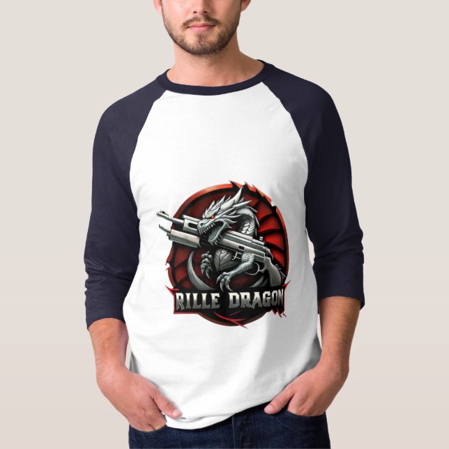 Dragon Cannon T Shirt (Framsida)