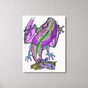 Dragon Canvastryck