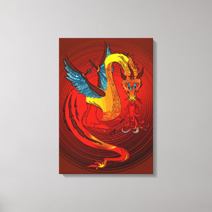 Dragon Canvastryck